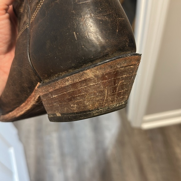 Tony Lama Handcrafted Leather Cowboy Boots - Picture 10 of 10